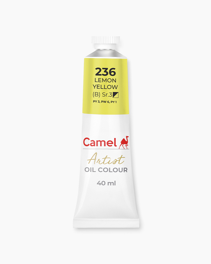 Camel Artist Oil Colours Lemon Yellow
